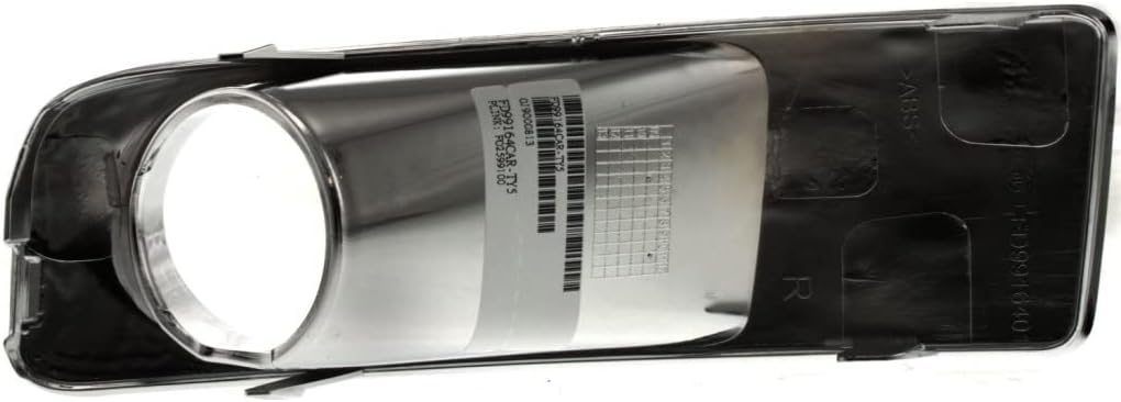 CarLights360: For Ford Fusion Fog Light Bezel Cover 2007 2008 2009 Pair Driver and Passenger Side Chrome Replaces FO2598100 | FO2599100