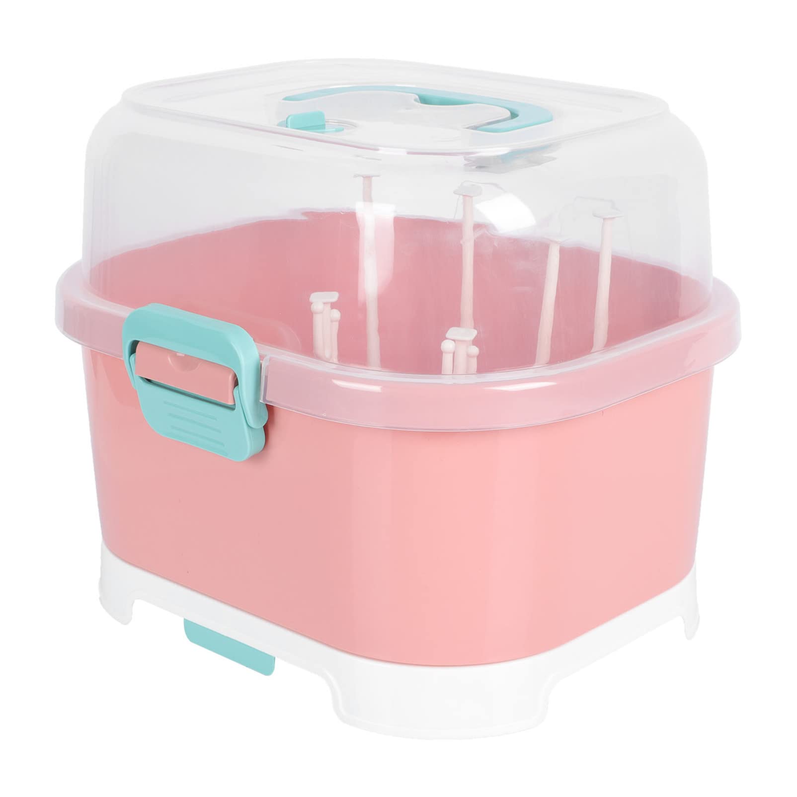 Boîte de rangement pour bouteilles d'alimentation - Égouttoir à vaisselle sur comptoir pour évier de cuisine - Égouttoir à vaisselle - Égouttoir à vaisselle - Filet de drainage - Vaisselle