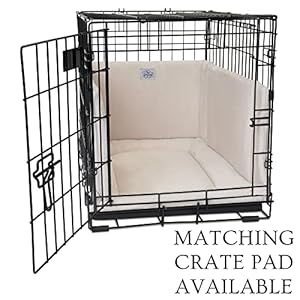 Pet Dreams Dog Crate Bumper Crate Bumpers for Dog Cages is a Dog Crate Liner and Dog Tail Protector Dog Crate Bumpers for Inside Crate Safe and Comfy ivory Medium 30 Inch Dog Crate Bumper Pads  Cucciolini Doodles Pet dreams dog crate bumper  crate bumpers for dog cages is a dog crate liner and dog tail protector Dog crate bumpers for inside crate safe and comfy ivory medium 30 inch dog crate bumper pads   cucciolini doodles