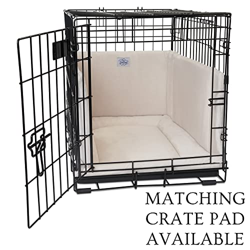Pet Dreams Dog Crate Bumper Crate Bumpers for Dog Cages is a Dog Crate Liner and Dog Tail Protector Dog Crate Bumpers for Inside Crate Safe and Comfy ivory Medium 30 Inch Dog Crate Bumper Pads  Cucciolini Doodles Pet dreams dog crate bumper  crate bumpers for dog cages is a dog crate liner and dog tail protector Dog crate bumpers for inside crate safe and comfy ivory medium 30 inch dog crate bumper pads   cucciolini doodles