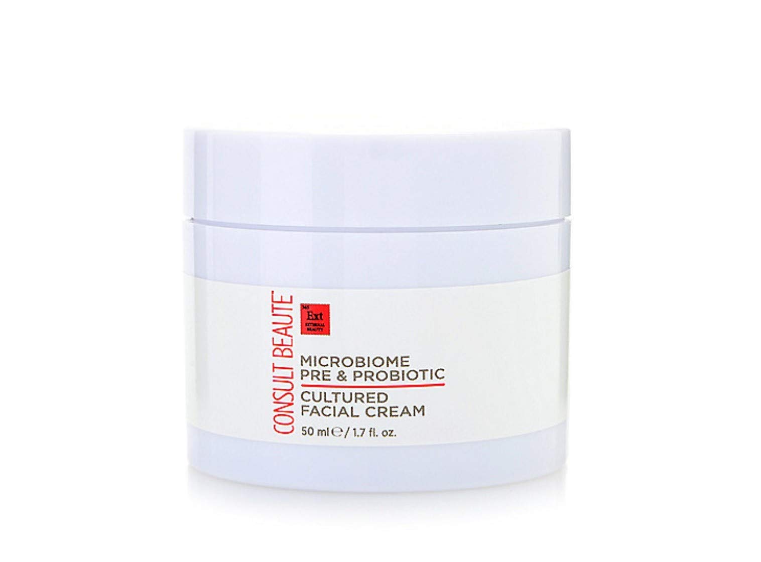 Consult Beaute MICROBIOME Pre & Probiotic Cultured Facial Moisture Cream - Nourish & Balance Skin - Lactobacillius - 1.7 oz