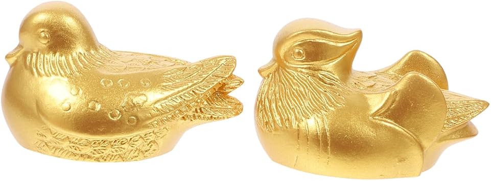 Mandarin Duck Desktop Resin Craft Wedding Decor Lanterns Decoration