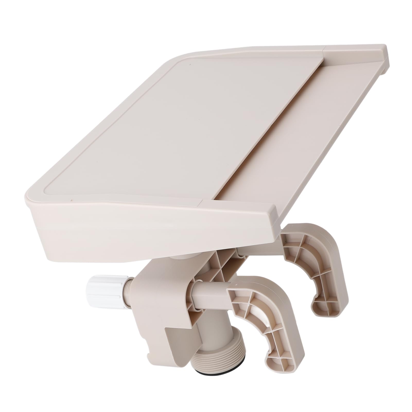 Fuente de Piscina Desmontable con Estructura Resistente, Cascada de Agua para Piscinas elevadas y jardín, fácil instalación, Accesorios de PVC para relajación y decoración, 33.5x23x27 cm