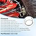 Front Left Brake Hose Line for Polaris Ranger 1000 XP Ranger 570 Full-Size Ranger 570-6 Crew Ranger Diese-l 1000 Ranger 900 Gas 2013-2019 1911734