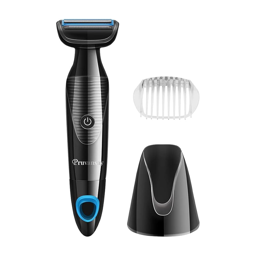 Amazon | Pruvansay ボディシェーバー メンズ 電気シェーバー