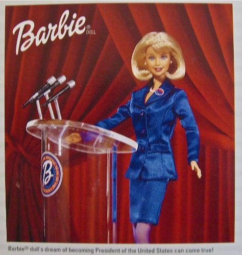 Muñeca Barbie For President 2000 miniatura 1