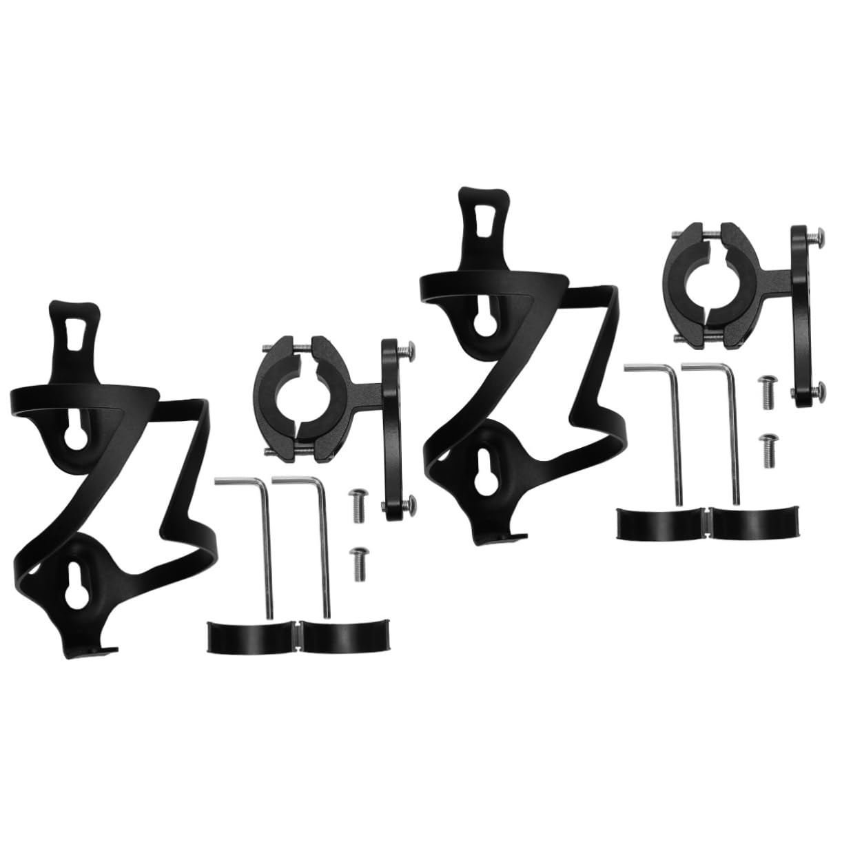 Soporte de botella de agua para bicicleta de aluminio ligero compatible con bicicletas montañeras