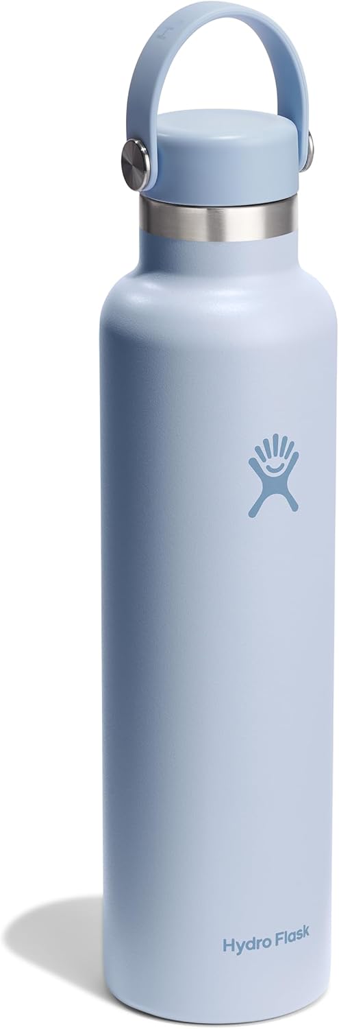 Hydro Flask Water Bottle - Insulated Stainless Steel - Non Spill, Leakproof in 24 Oz Surf Blue - Image 2