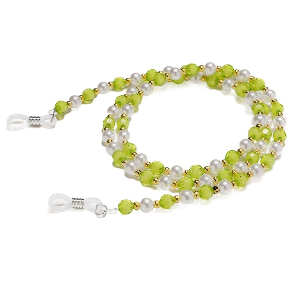 Cordon pour lunettes vintage perles et sangle de cou pour lunettes de soleil