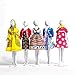 MaRécréation-MesBilles Dress Your Doll 1 Robe Model Aléatoire pour Coudre des Habits Poupée Mannequin, CN-WHBS-2GA7, Multicouleur