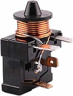 Coil Compressor Relay Start Relay, Coil Starter for 220V Systems, Easy to Install, Stable Operation Replacement Part for Appliance Repair (4-Pin 1/2HP 375W)