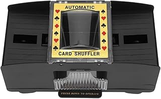 Embaralhador Automático de Cartas para 2 Baralhos Embaralhador de Baralhos Misturador de Cartas Poker Truco Buraco