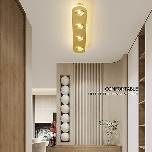 Plafonnier LED long 3 ou 4 têtes éclairage moderne noir haute efficacité - 4