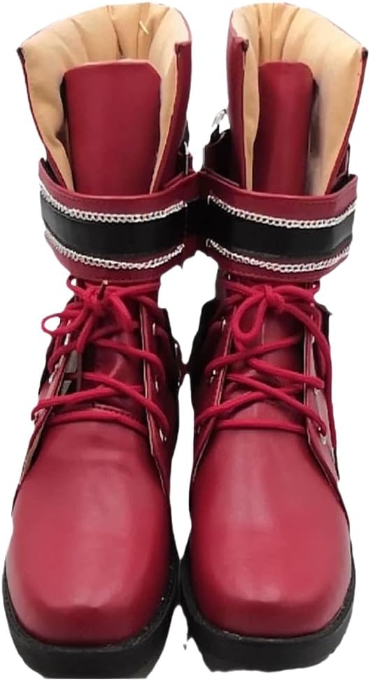 MKcos Cosplay Boots boot Shoe Shoes made for FF VII Remake Tifa Lockhart