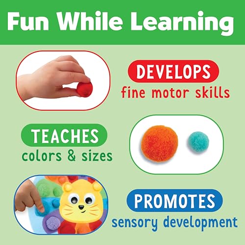 Creativity For Kids 6268000 Pom Pom Pictures: Animals - Preschool Learning Activities, Sensory Toys For Toddlers, Toddler Arts And Crafts thumb #2