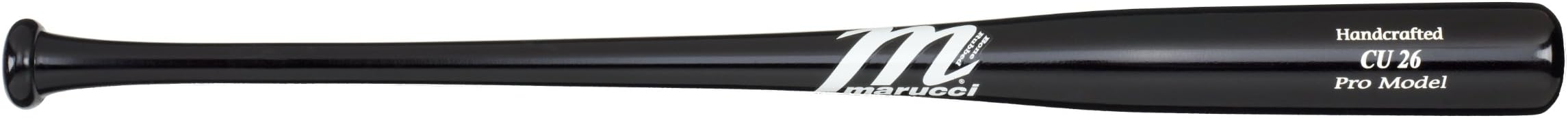 Marucci CU26 Chase Utley Youth Wood Base Bat, Black, 27-Inch/23-Ounce