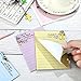 8 Pack Christian Sticky Notes Samll Scripture Inspirational Memo Pads Floral Design Adhesive Religious Bible Verse Quotes Notepads for Writing Diary Lists Schedules, 4 x 5. 5 Inch(Fresh Style)