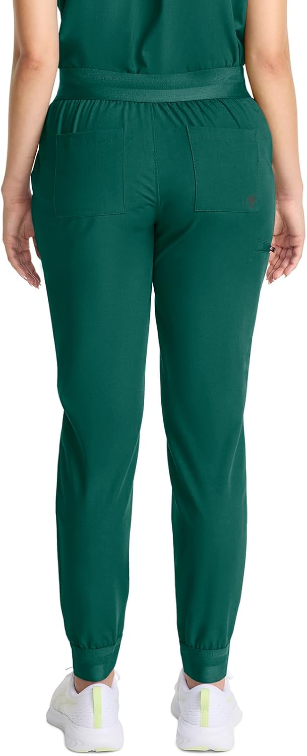 Healing Hands Joggers Scrub Pants for Women Mid-Rise Bottoms with Bekah Drawstring HH155