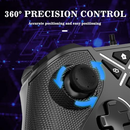 Magic Block PC CONTROLLERS FOR GAMING Xbox Wired Controller With Hall Triggers And Joysticks, Wired Game Controller For Xbox Series S/X, Xbox One, And Pc, Turbo Function thumb #4