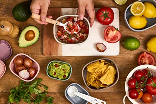 Bnu Silicone Containers Set Of 3 – Premium Meal Prep Container For Kitchen, Camping, Office – Heat Resistant Non-Bpa Leakproof Food Containers – Modern Colors And Durable Design (Ivory Brown) #TOP5