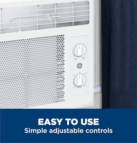 image for GE Window Air Conditioner Unit, 5,000 BTU for Small Rooms up to 150 sq