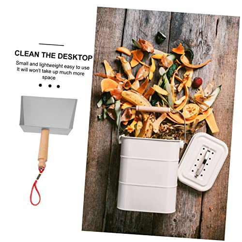 HOMSFOU 1Stk Küchentisch Kehrschaufel Küchenbesen u Mini- Müllpan Schreibtisch Auto reinigungsmittel Mini Kehrschaufel kleine Kehrschaufeln für den Tisch drinnen einstellen Kamin Bürste