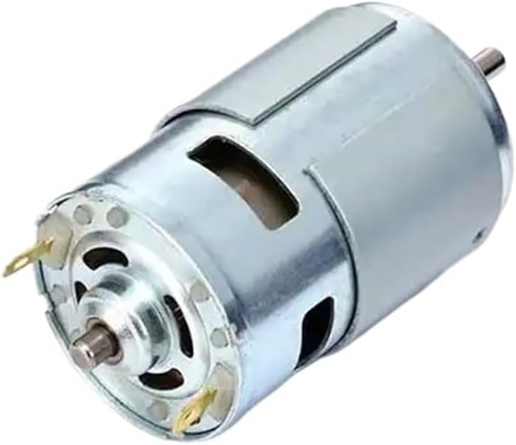 775 Spindle Motor DC 12V-24V 12000 RPM Electric Motor Ball Bearing Large Torque High Power Spindle Compatible With CNC 3018 Engraver(Only motor)
