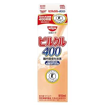pirukuru　準備中♡ Amazon.co.jp: [冷蔵] 日清ヨーク ピルクル400 910ml : 食品
