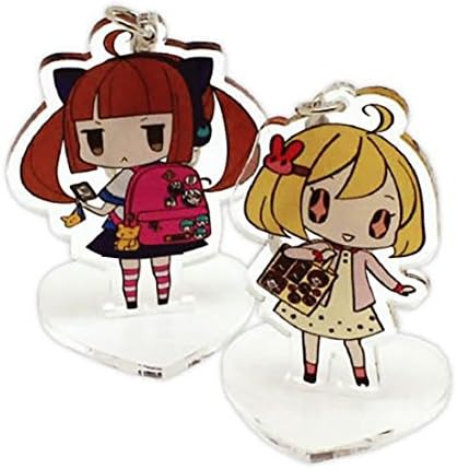 Amazon Conc Co53 アクリルキーホルダー用ラバースタンド アクスタ シングル ハート型 アニメ 萌えグッズ 通販