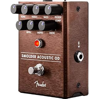 Fender® »SMOLDER ACOUSTIC OD« Overdrive Pédale d’effet pour Guitare Acoustique - Les Beatles, Paul McCartney, John Lennon, RIngo Starr, George Harrison Fender® »SMOLDER ACOUSTIC OD« Overdrive Pédale d'effet pour Guitare Acoustique – Image 4