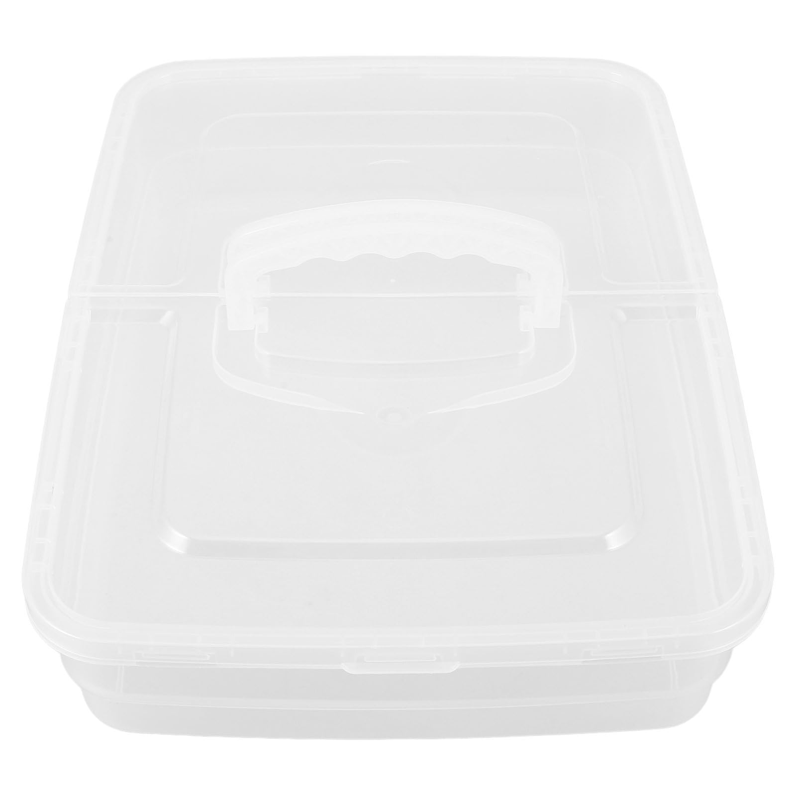 Bandeja de plástico para fermentación de masa de pizza Levemolo con tapa caja apilable