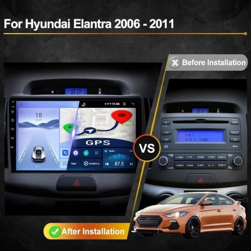Radio 2 DIN para Lada Granta 2018 con Bluetooth y Android Auto de 32GB 2