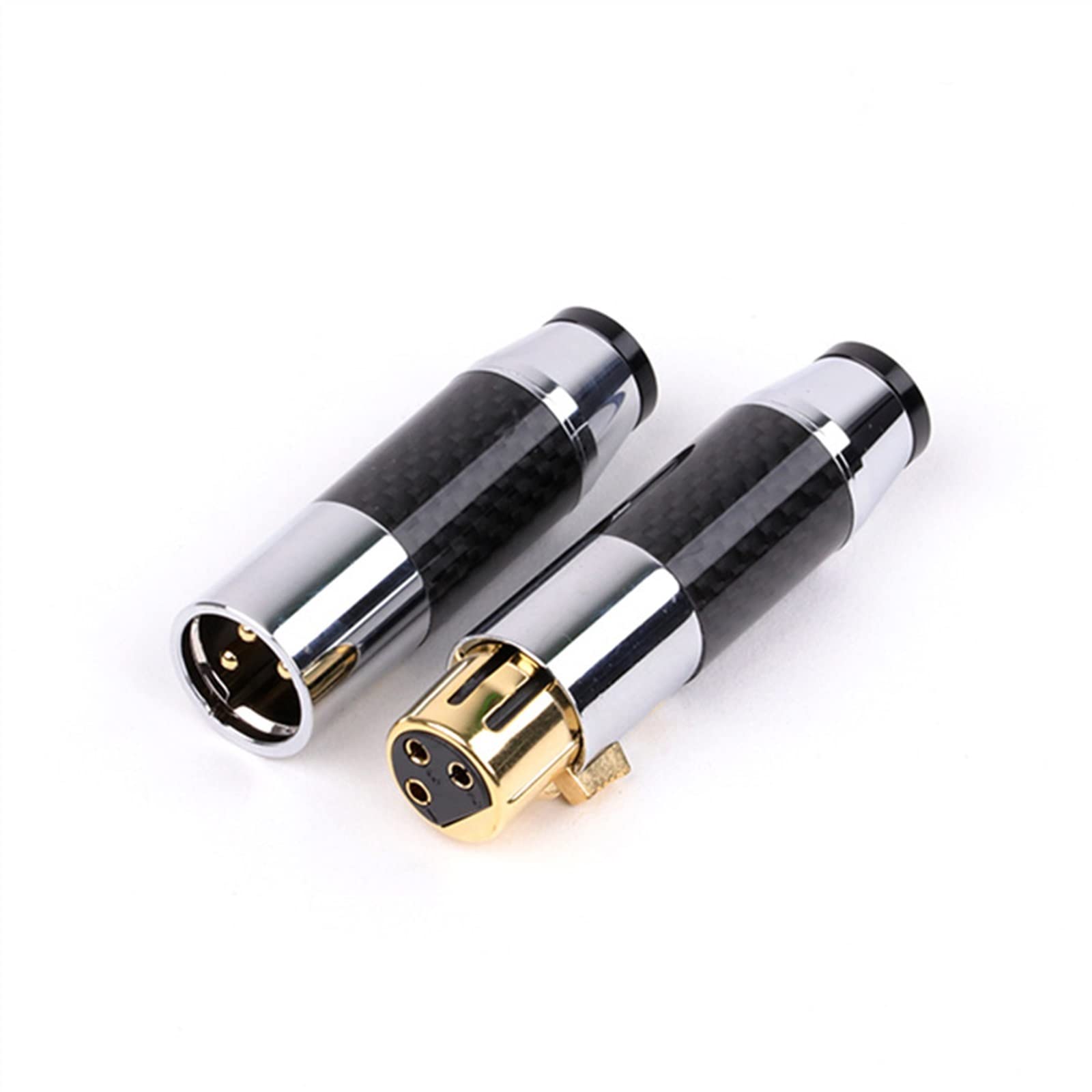 HBU SpeakOn-stekker op 3-polige XLR-bus, 3 m, professionele podiummicrofoon, 3-polige verbindingskabel, microfoon, audio-jackstekker, verlengkabel met draaisluiting, 2 stuks