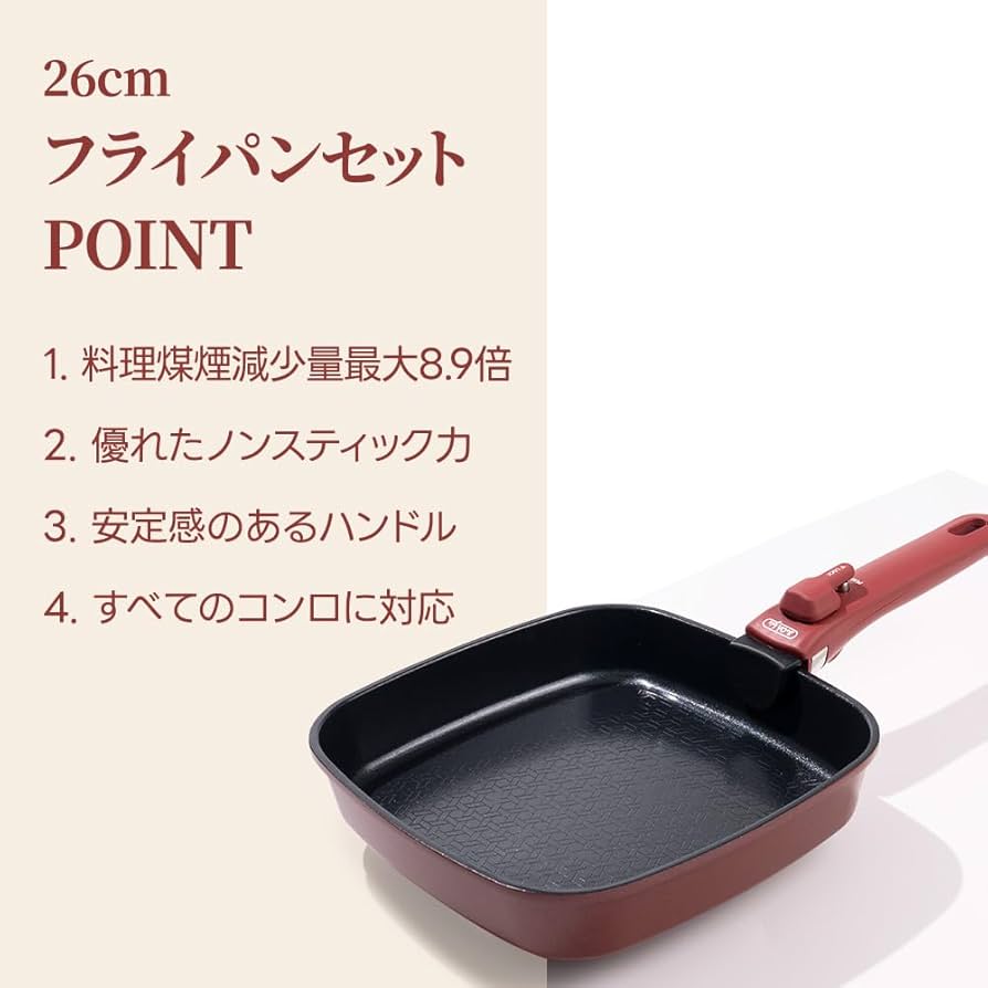 ともちゃん様♡　フライパンセット　フライパン　鍋セット　鍋　IH　ガス Amazon.co.jp: boohgle ボオグル フライパン・鍋 セット IH&ガス