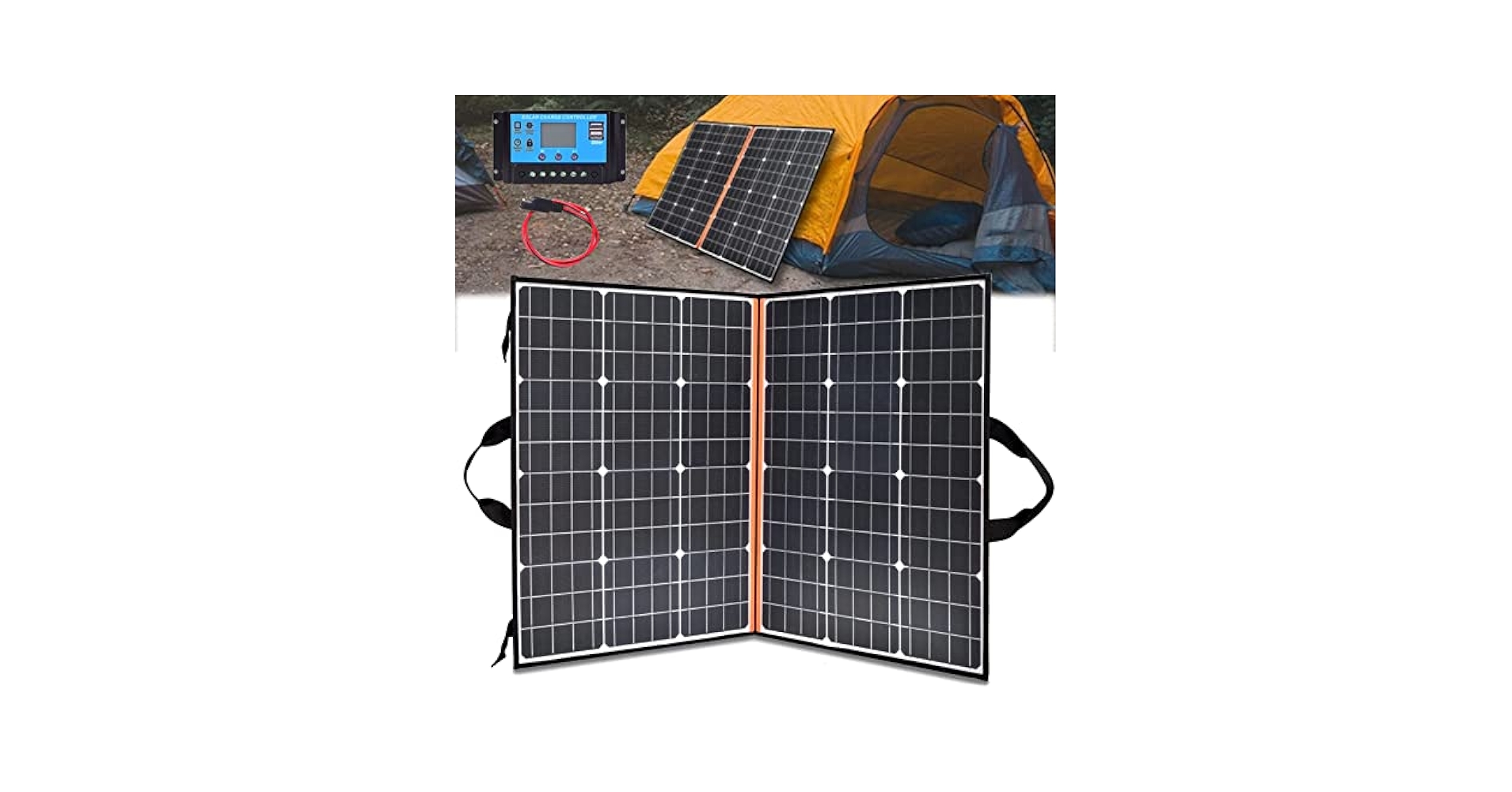 Amazon.co.jp: 200Wポータブルソーラーパネル、キャンピングカー