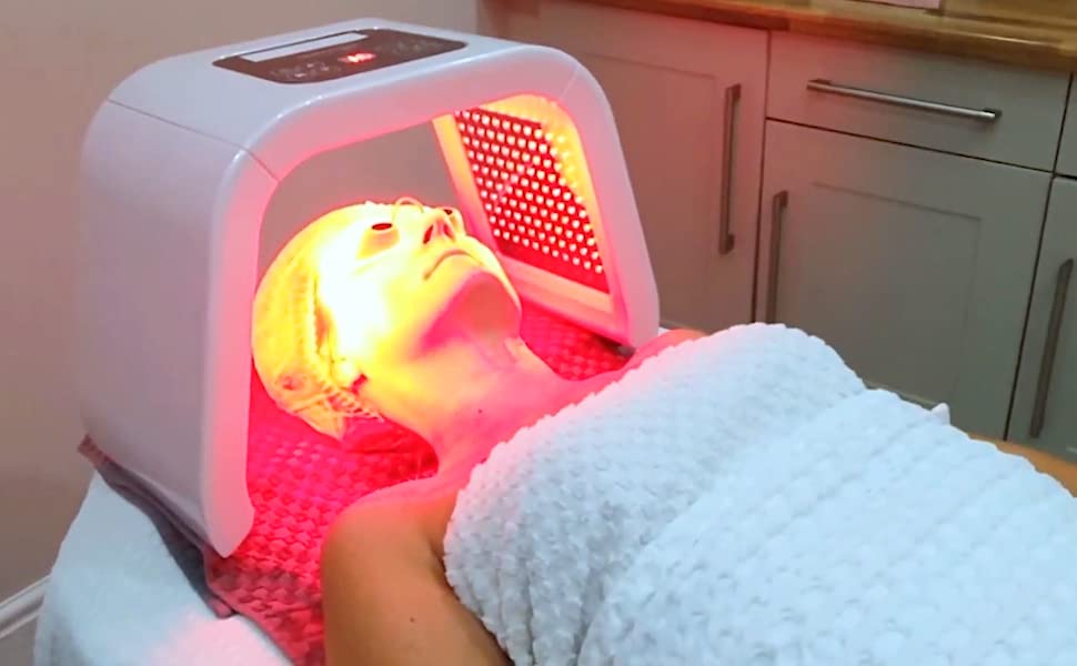 Kostech LED Face Mask, 7Color PDT LED Photon Lamp Facial Body Therapy Touch Screen Face Whitening Skin Care Rejuvenation Beauty Equipment - Image 6