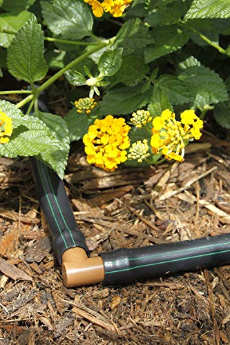 Habitech Irrigation Fittings Kit For 1/2" Tubing - 20 Piece Set - 6 Tees, 6 Couplings, 2 Elbows, 6 End Cap Plugs - Barbed Connectors For Rain Bird And Compatible Drip Or Sprinkler Systems #TOP2