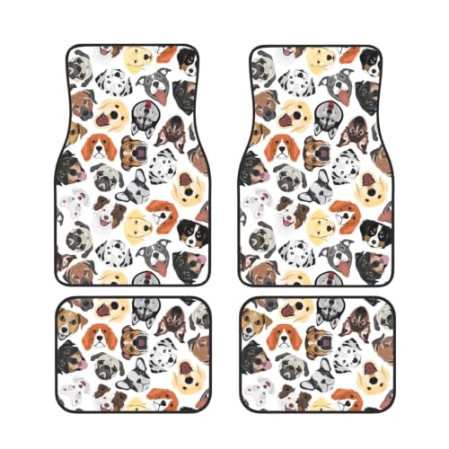 Alfombrillas de coche de neopreno impermeables para evitar suciedad de perros