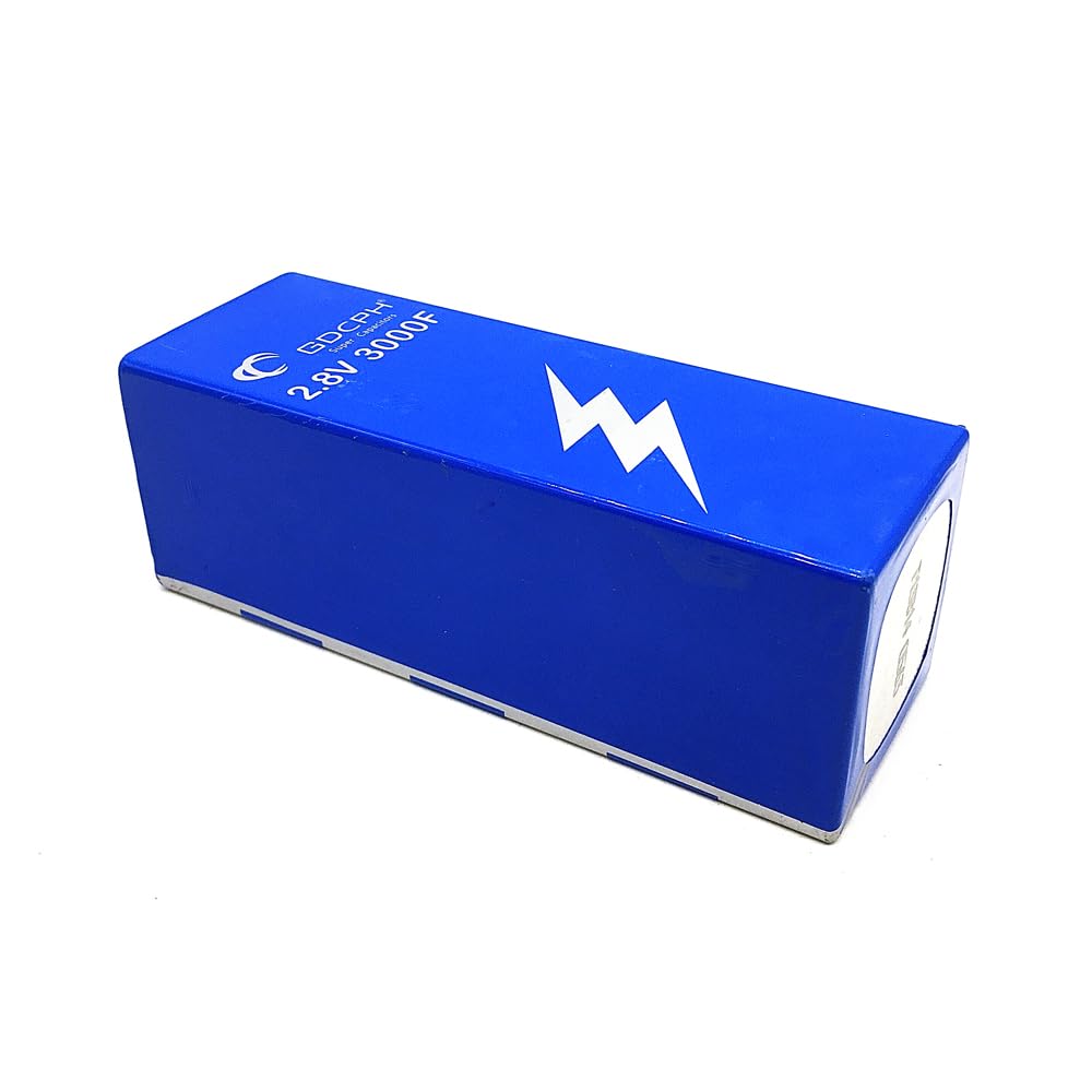 Amazon | 2.8V 3000F スーパーキャパシタ 電解コンデンサ