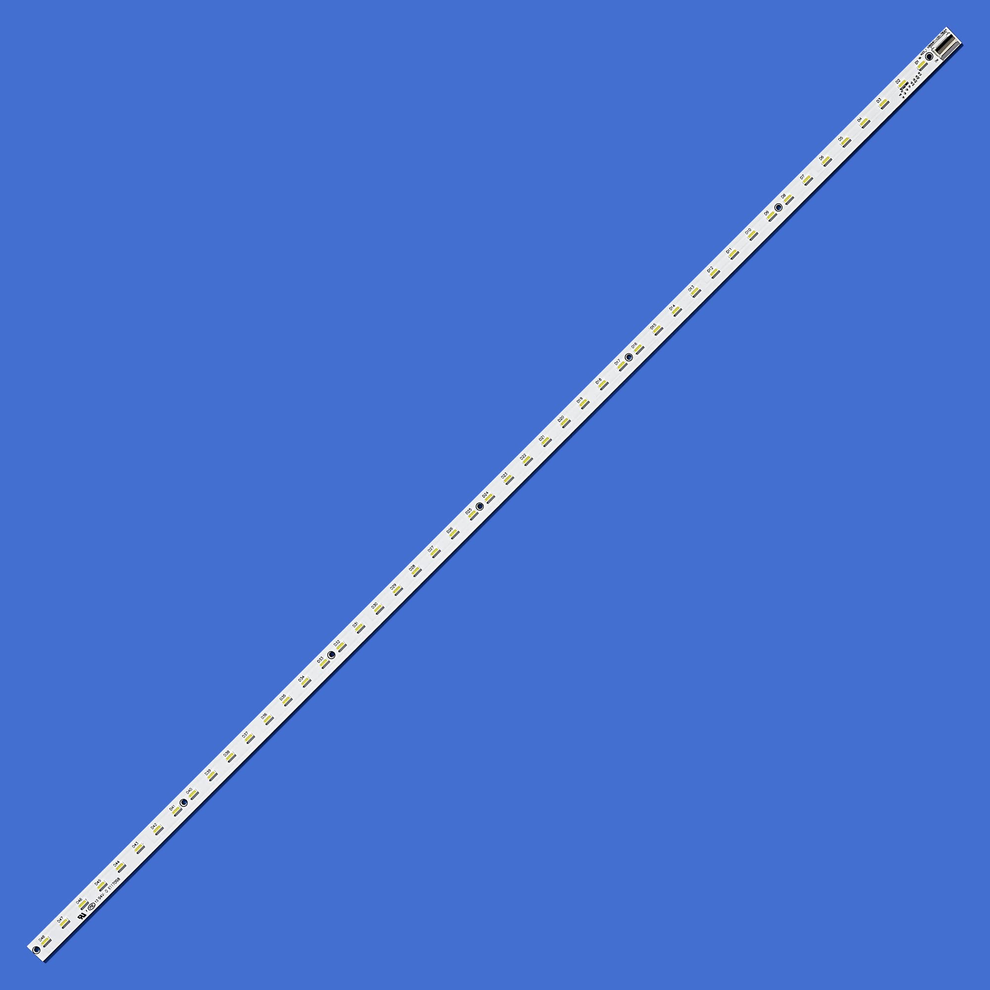 Barra de retroiluminación V390HK1-LS5-TREM4 de 48LED con disipación térmica para LE39A700K 7