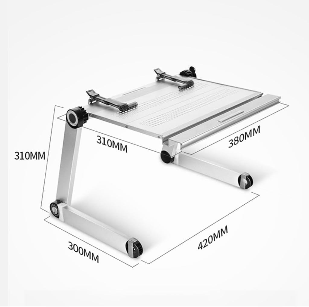 Soporte para portátil de Altura Ajustable para Escritorio - Elevador ergonómico para Ordenador de sobremesa
