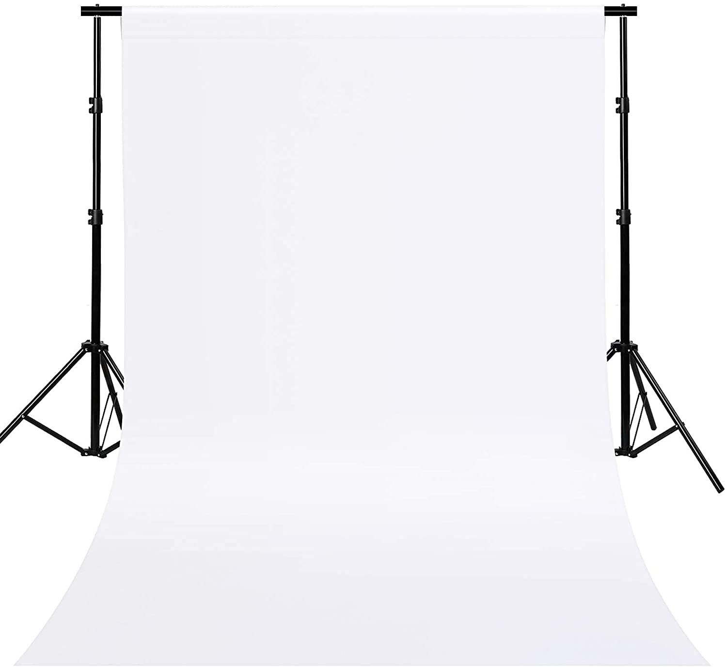Buy Boltove® 8X12 Ft. White Screen Backdrop with Stand 9x9 Ft. Wide