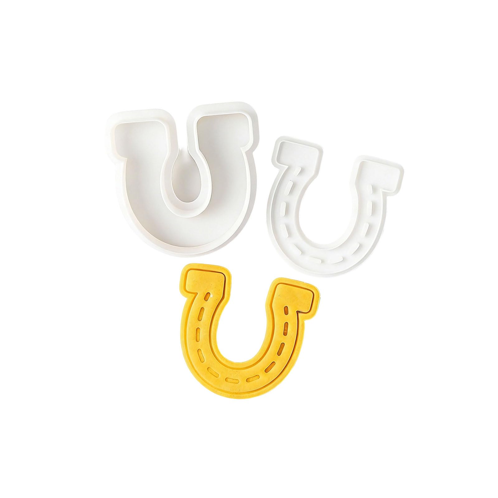 LUCKGONI Irish Festives Biscuits Cutter Set For Patricks Day Baking Decorating Cookie Stamps Press Shamrocks Shape