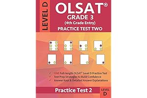 OLSAT Grade 3 (4th Grade Entry) Level D Practice Test Two