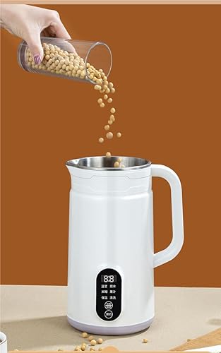 Máquina de leche de soja de 20.3 fl oz. El hogar pequeño mini 1-2 personas no necesitan cocinar primero. Máquina de romper paredes de pasta de arroz