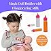 The New York Doll Collection Baby Doll Accessories, Doll Magic Bottles & Doll Feeding Set