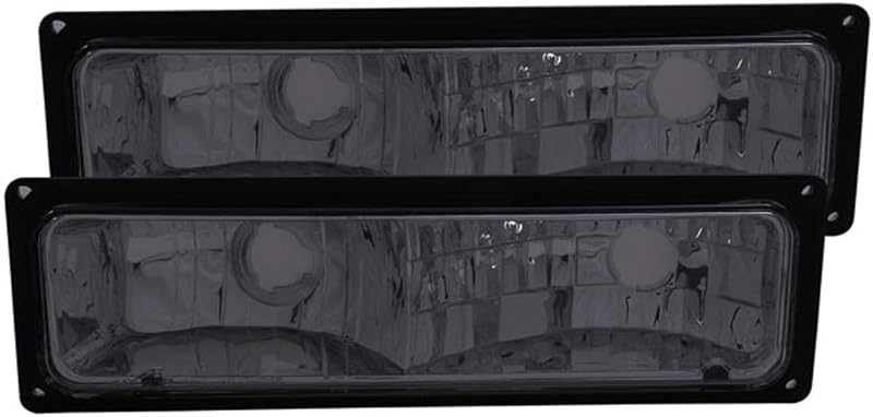 Conjunto de luz de posição traseira Smoke ANZO USA 511034 para Chevrolet – Par