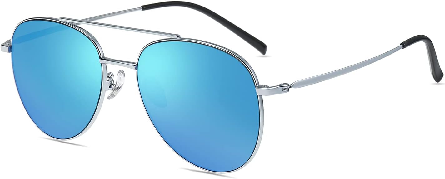 HELES Nearsightedness Myopia Eyeglasses Polarized Green Mirrored Driving Sunglasses **These are Not Reading Glasses**-Black Frame||-1.75 Diopters