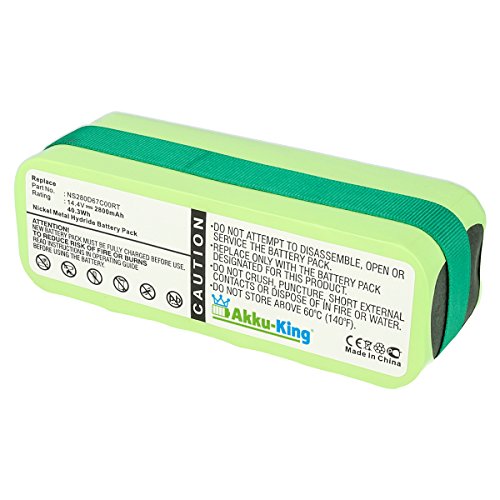 Akku kompatibel mit Infinuvo NS280D67C00RT - NI-MH 2800mAh - für CleanMate 365, QQ1, QQ2 Basic, LT, QQ-2L, QQ-2 Green, Plus, White