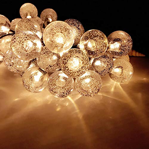 Topeedy 6M Luci della stringa 40 lampadine a